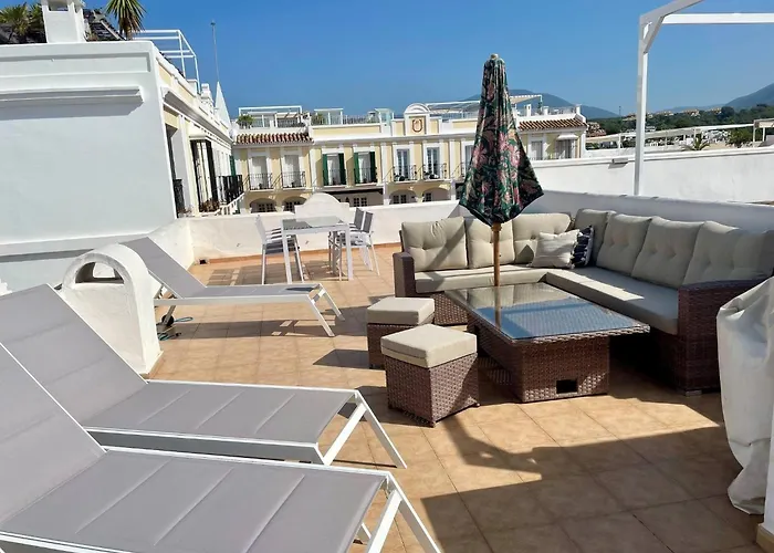 Luxury Townhouse Sea Views 10 Min From Puerto Bans * Marbella